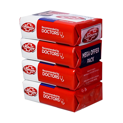 Lifebuoy Soap Germ Protection Pack Of 4 Units